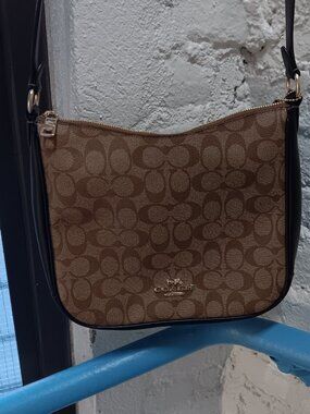 COACH crossbody leather bag